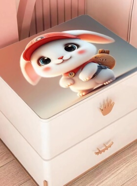 卡通防水床头柜垫子滚筒洗衣机防晒罩皮革单双开门冰箱防尘盖布巾