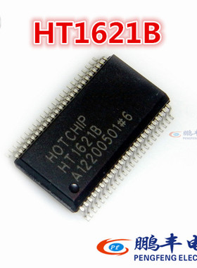 【鹏丰】贴片 LCD驱动器/RAM映射/液晶 HT1621B SSOP-48 优势库存