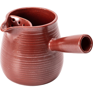 带盖明火干烧围炉煮茶壶罐罐茶侧把壶碳火煮茶炉北美胡桃木电陶炉