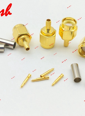 SMA-JC-1.5公头内螺内针射频RF 接线RG316 RG174 RG178 LMR100