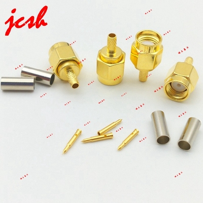 SMA-JC-1.5公头内螺内针射频RF 接线RG316 RG174 RG178 LMR100