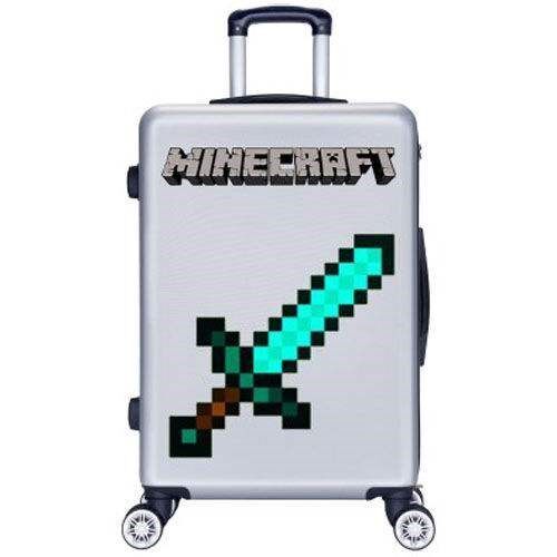 我的世界minecraft行李箱儿童生日礼物拉杆箱包16寸密码箱旅行箱
