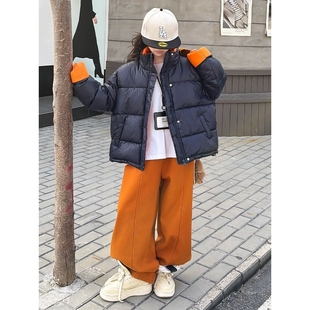 胖东来山姆女童超好看棉服冬装新款女大童羽绒棉衣儿童加厚棉袄外