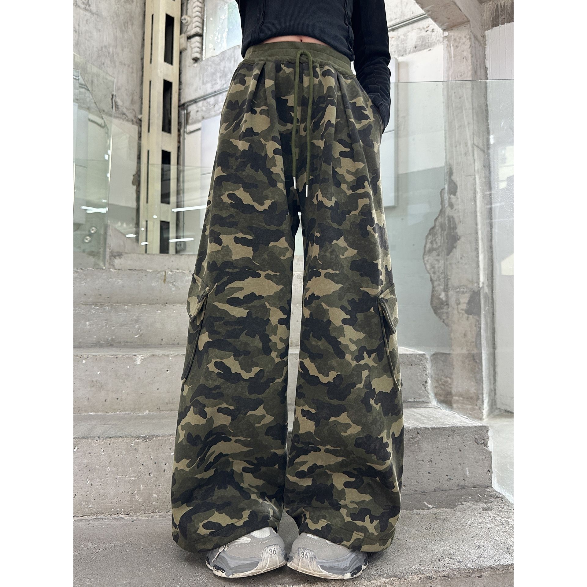 胖东来山姆女童加绒裤子秋冬新款初中生加厚迷彩工装裤大童女孩冬,运动服/休闲服装,运动卫衣/套头衫,淘宝优惠券,粉丝福利购,淘宝优惠卷