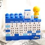 Конструктор, настольный настольный календарь, украшение, интеллектуальная игрушка подходит для мужчин и женщин, «сделай сам», подарок на день рождения