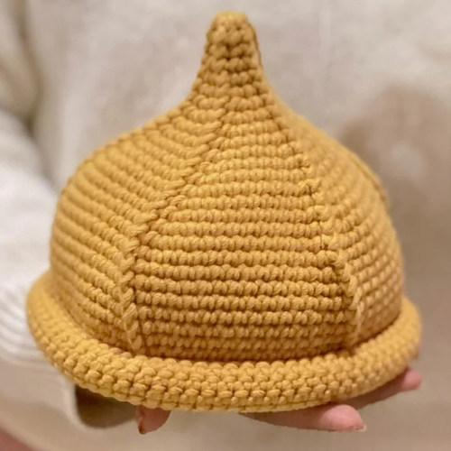 帽子diy手工材料包宝宝编织奶嘴帽专用线冬天婴儿毛线8情人棉儿童 - 封面