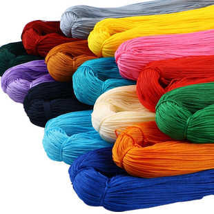 冰丝线钩针线华夫格斜挎包手工编织空心线亮丝线钩包包专用线自制