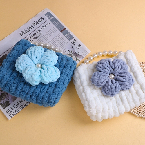 Набор материалов, барсетка, вязаная сумка ручной работы, сумка через плечо, «сделай сам», подарок на день рождения