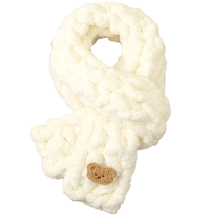 猫尾巴线粗毛线超粗手指围巾手织猫窝diy特粗2cm毛线手工编织坐垫