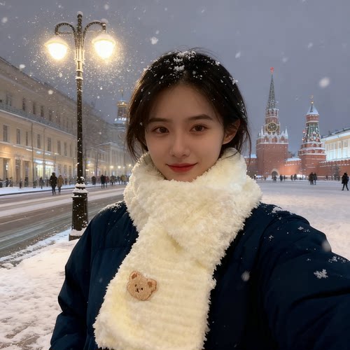 围巾毛线手工diy手工编织围脖