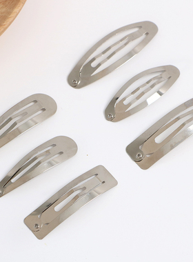 【毛线配件】BB夹水滴夹边夹发夹发卡顶夹发饰diy手工制作材料包