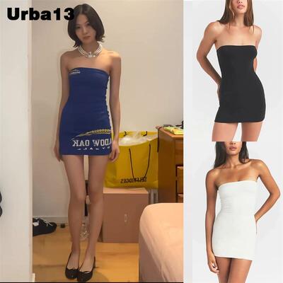 Urba13买手店现货正品SKIMS FIST EVERYBODY抹胸迷你包臀裙短裙