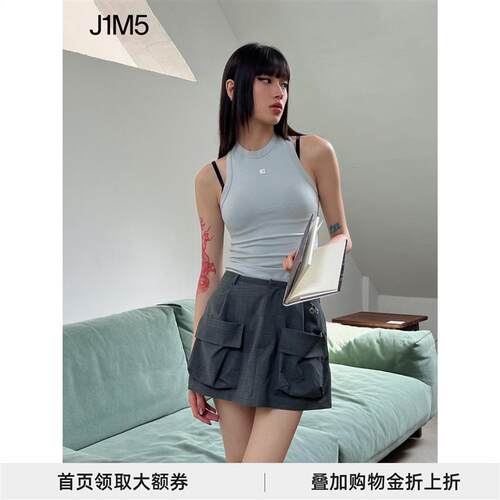 J1M5买手店 LOW CLASSIC 23春夏新品针织无袖上衣背心女