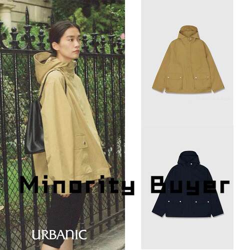 现货 买手店 Urbanic30 新款瑞士面料防风防水户外连帽夹克外套