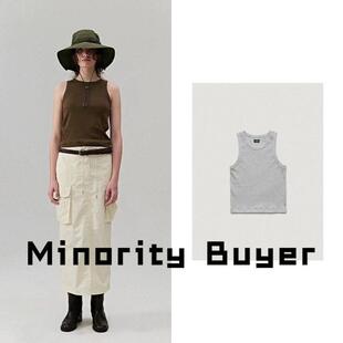现货 买手店 the barnnet 23SS修身显瘦后背爱心印花背心打底百搭