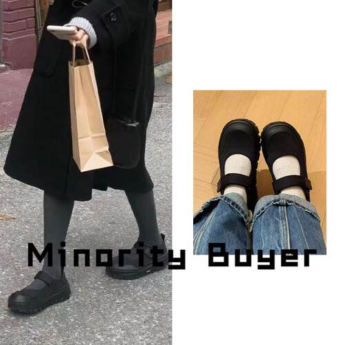 现货 买手店 AMOMENTO25新款厚底玛丽珍运动鞋休闲鞋单鞋