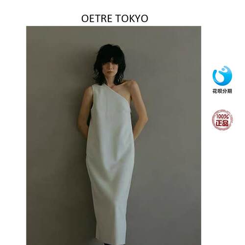 ETRE TOKYO 24SS春夏新款时尚斜单肩礼服长洋装
