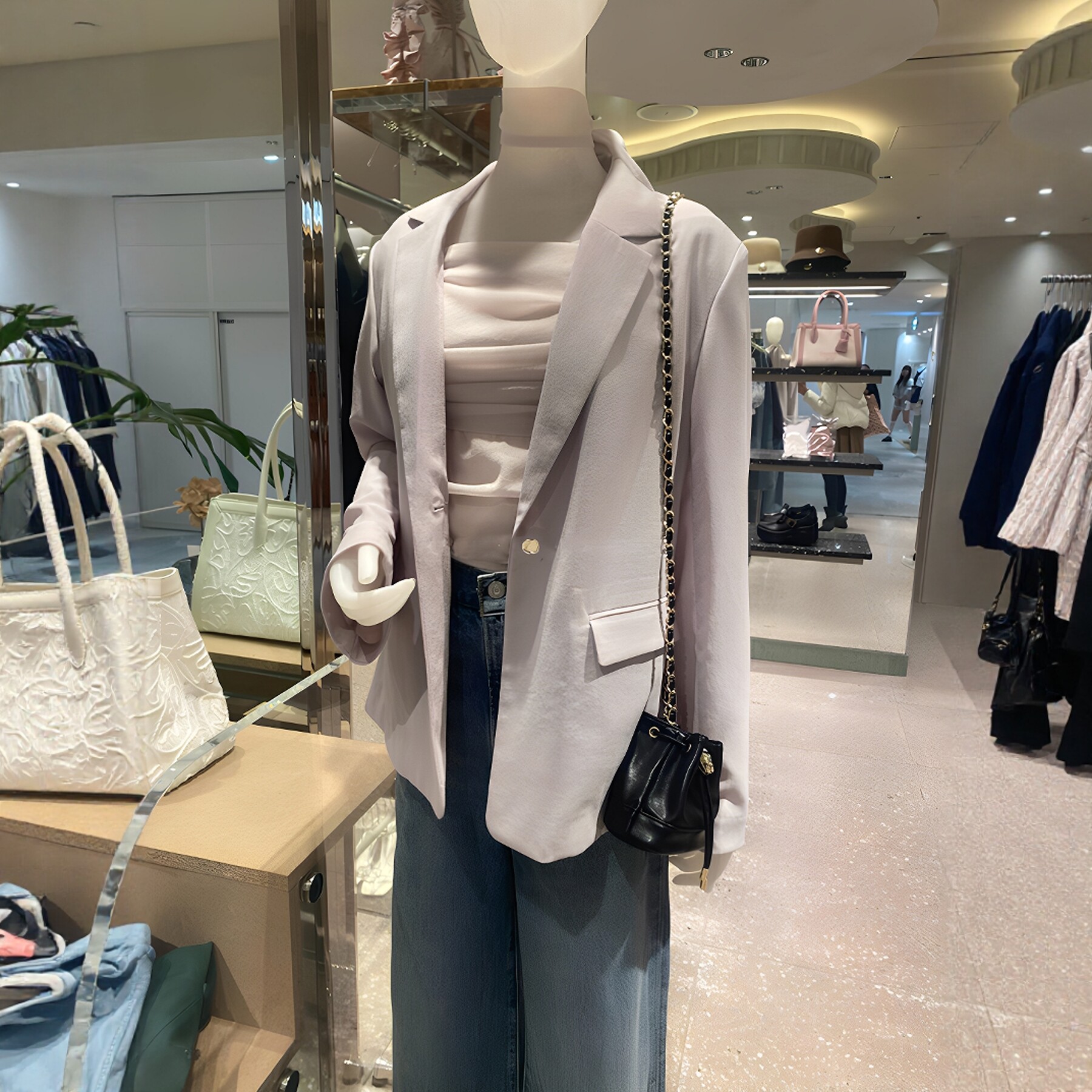 夏薄新松'弛 min感牌 【抗皱/强捻/冷感/可贴肤】 花瓣扣西装外套