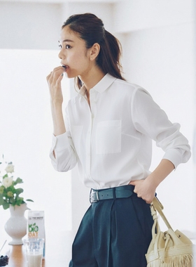 仅9件~四季刚需通勤衬衫！高质感显瘦/纯棉舒适百搭长袖衬衫衬衣