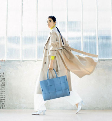 勾勒层次感客供亚麻双排扣风衣