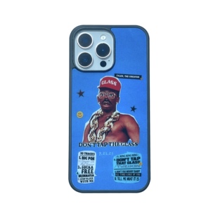 the sideline原创don tap creator适用于苹果手机壳 glass苹果iPhone17promax光面手机壳pc硬壳tyler