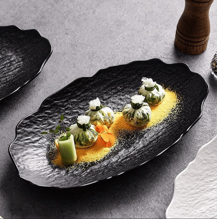 鱼盘家用蒸鱼专用盘子轻奢高级感2025新款椭圆形家用陶瓷大号盘子,餐饮具,盘,淘宝优惠券,粉丝福利购,淘宝优惠卷