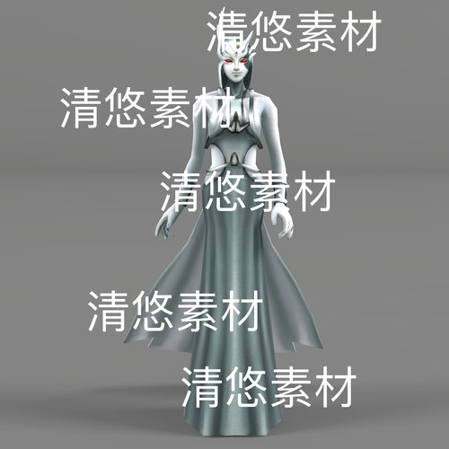 奥特曼怪兽第一形态左格c4d fbx 格式骨骼绑定低模文件 非实物D22