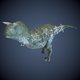 A13 模型骨骼绑定带动画动作模型恐龙游戏怪物 c4d fbx格式