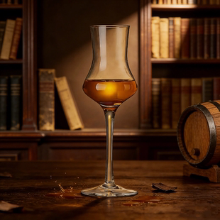 无铅水晶威士忌闻香杯专业品鉴杯郁金香杯烈酒试饮杯聚香收口设计