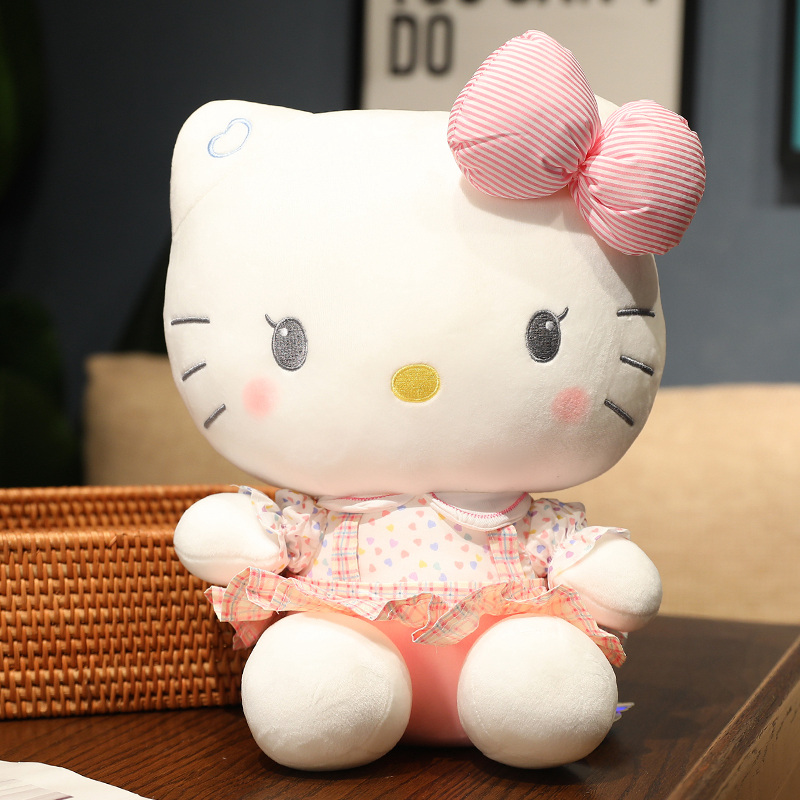 hellokitty公仔凯蒂猫咪玩偶可爱哈喽kt布娃娃毛绒玩具生日礼物女 玩具/童车/益智/积木/模型 毛绒/玩偶/公仔/布艺类玩具 原图主图