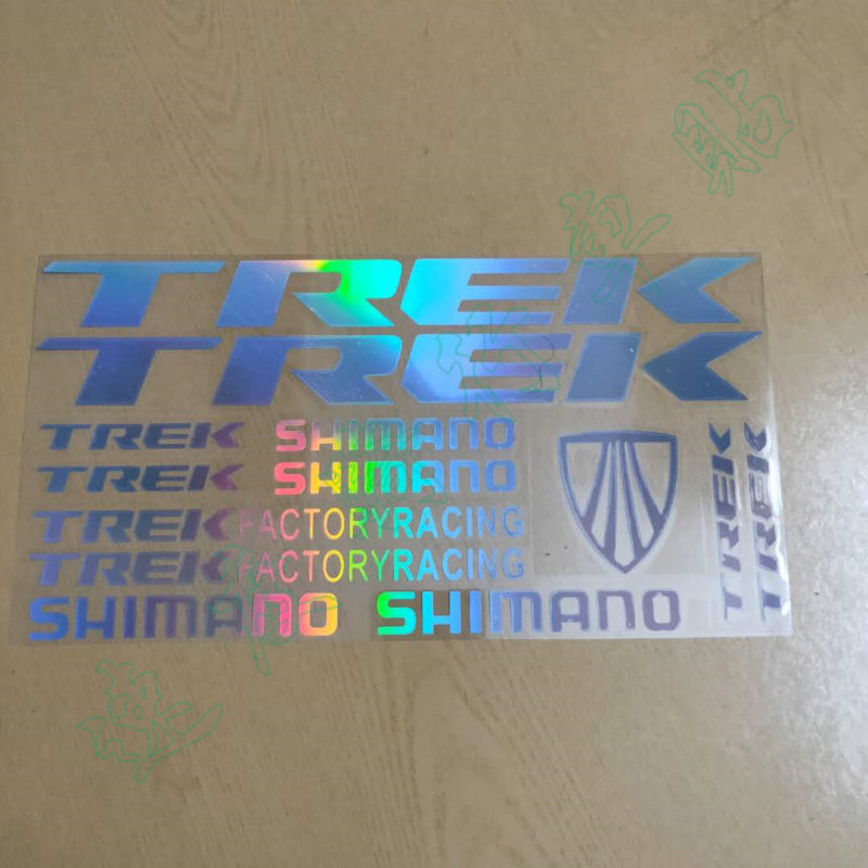 自行车车架贴纸山路车公路车 TREK  贴纸雕刻类镂空贴DIY