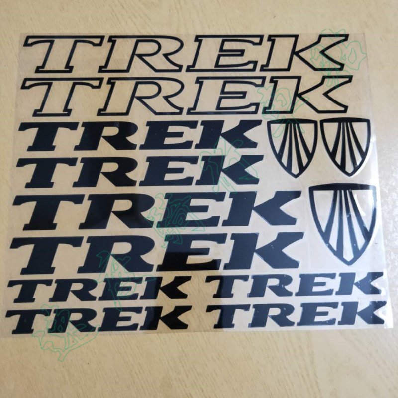自行车贴纸 公路车山地车车架贴纸 崔克TREK diy雕刻车架贴纸