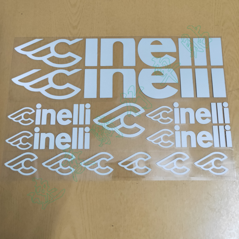 diy贴纸山地车cinelli镂空公路车