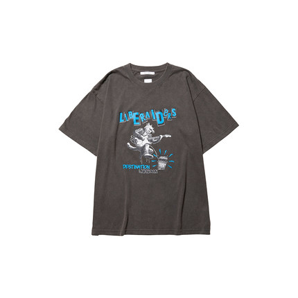 LIBERAIDERS POGO DANCE TEE 摇滚猫 短袖