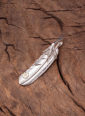 高橋吾郎 goro’s 银爪点金特大羽吊坠 全新品 未使用 右