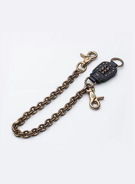 CALEE 日本制 饰品黄铜裤链