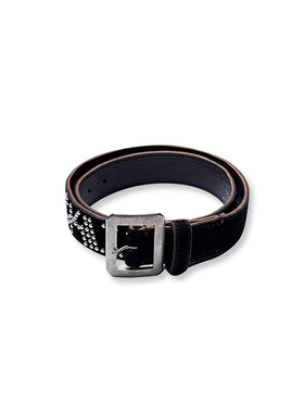 ［5折］ROUGH AND RUGGED BACKS翻毛皮打钉腰带