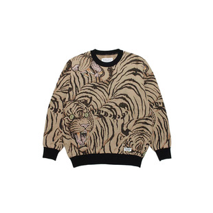 LEHI TIM JACQUARD SWEATER 2老虎毛衣 ［5折］WACKO TYPE MARIA