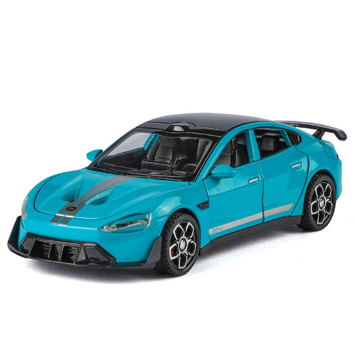 1:32小米su7车模型仿真合金车模型Ultra跑车金属模型玩具汽车摆件