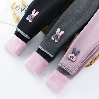 加绒加厚长裤打底裤冬季打底裤