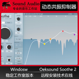 2025新版Oeksound Soothe 2动态共振抑制器混音效果器插件支持Win