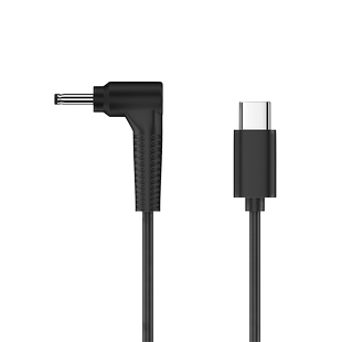 TypeC转5.5*2.1mm笔记本电脑快充线DC 5521转PD诱骗线圆口5525充电线USBC公头转DC5.5*2.5MM光猫打印机路由器