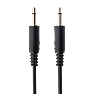 3.5mm单声道mono双公头AUX音频线单音3.5两节公对公耳机线短线短款连接线小二芯合成器DC触发线转接线