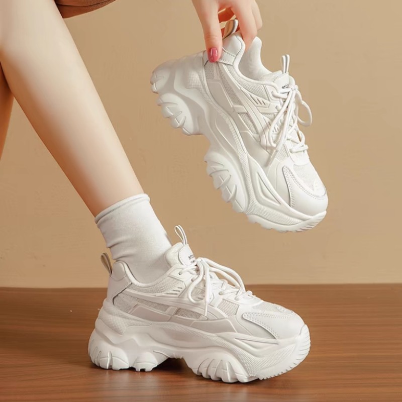 奥古狮登简约老爹鞋女2025学时尚休闲鞋