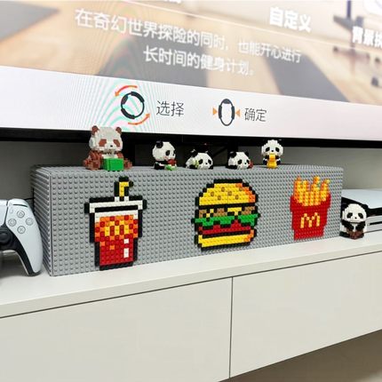 电视柜遮线神器插座下面装饰盒遮丑挡板隐藏机顶盒wifi路由器收纳