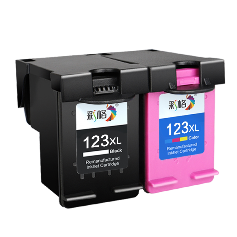 适用惠普123XL墨盒HP2620 1111 1112 2130 2132 2621 2622彩色2131 2133可加墨3630 5055 5255打印机连供墨水
