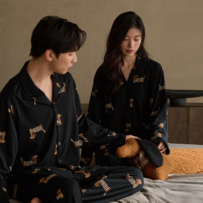 康汝雅春秋季拉架棉可外穿家居服