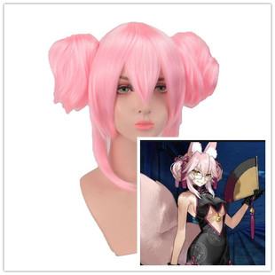 FGO杀阶狐 Fate玉藻前 旗袍 秘书狐 柯杨斯卡娅cos假发动漫假发