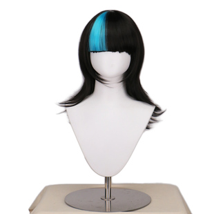 咒术回战 星绮罗罗 称金次cos假发 蓝色挑染头皮顶玫瑰 死灭回游