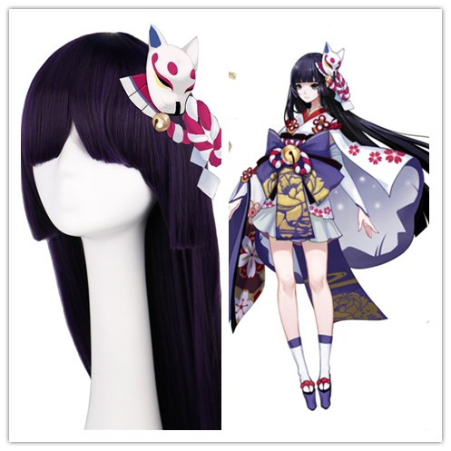 阴阳师cosplay风假发